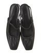 Vince Leather Slingback Flats