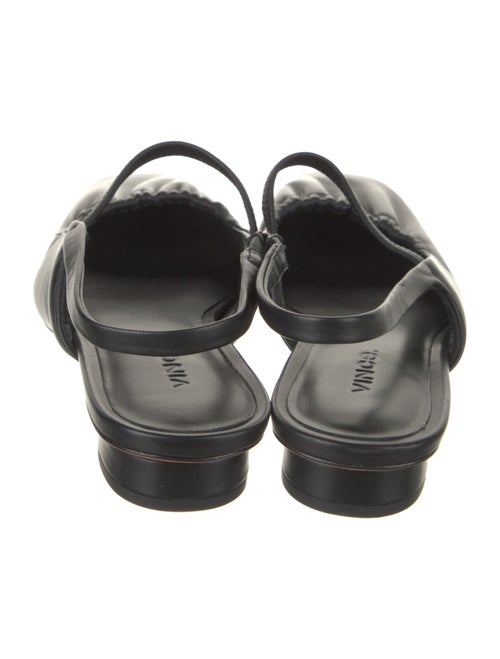 Vince Leather Slingback Flats