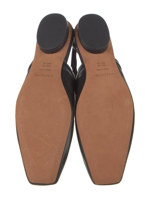 Vince Leather Slingback Flats