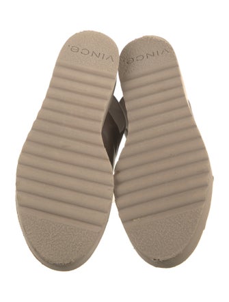 Vince Leather Slingback Sandals