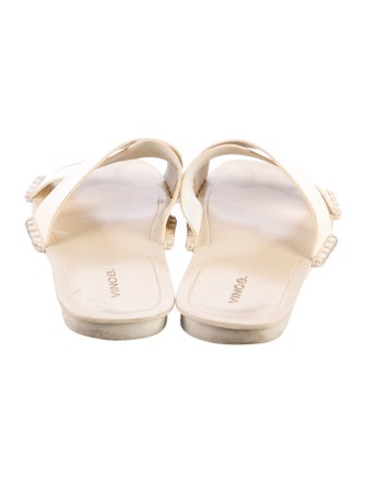 Vince Leather Slides