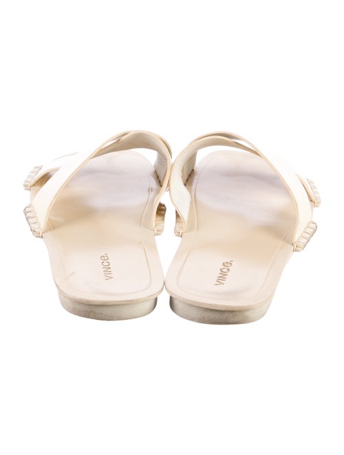 Vince Leather Slides