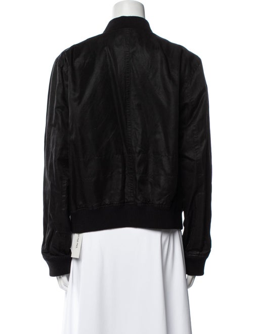 Vince Linen Bomber Jacket