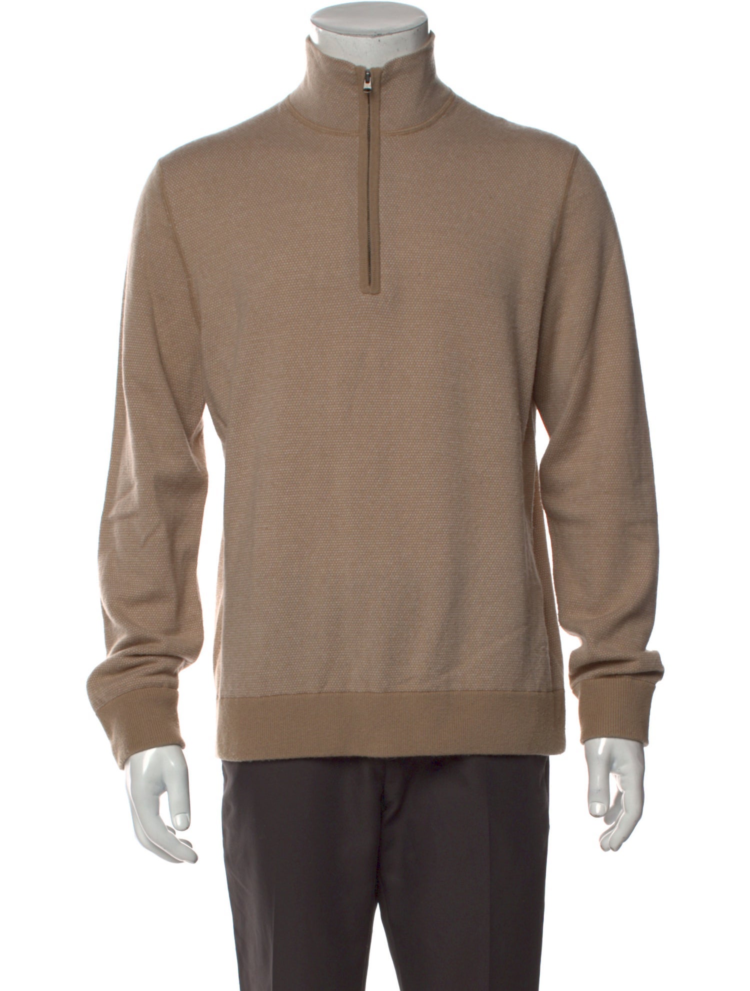 Vince Wool Mock Neck Pullover