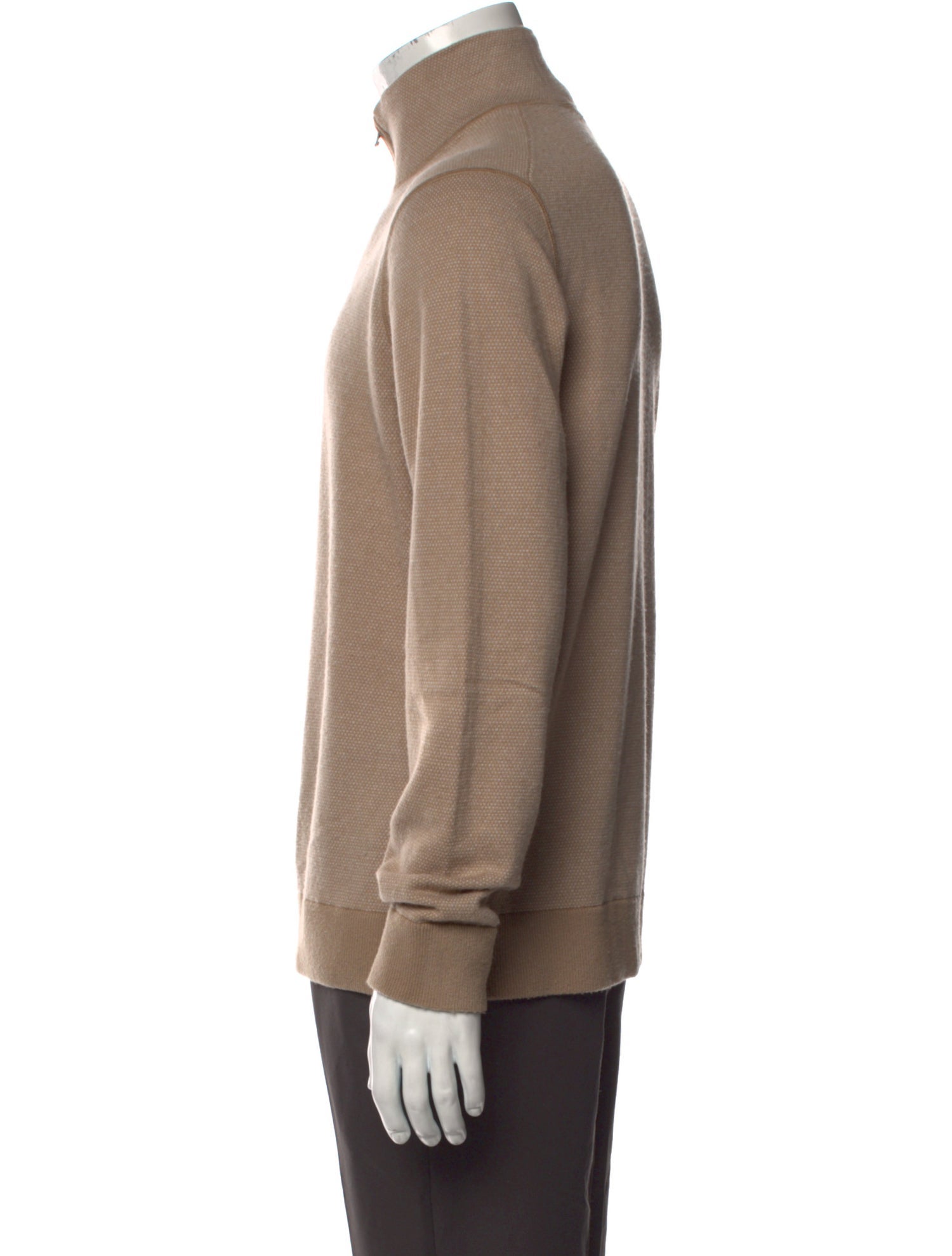 Vince Wool Mock Neck Pullover