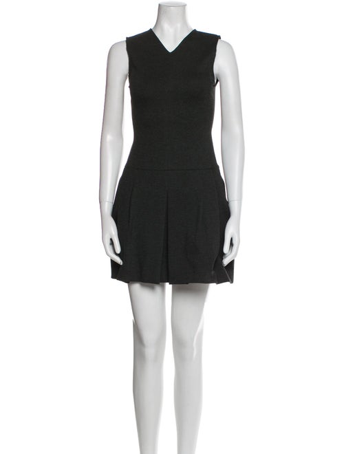 Vince V-Neck Mini Dress