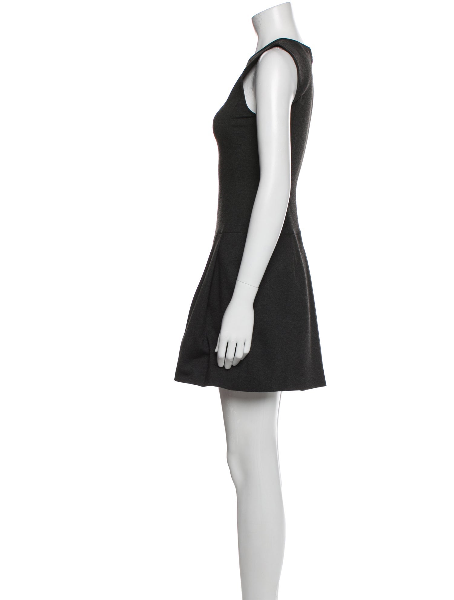 Vince V-Neck Mini Dress