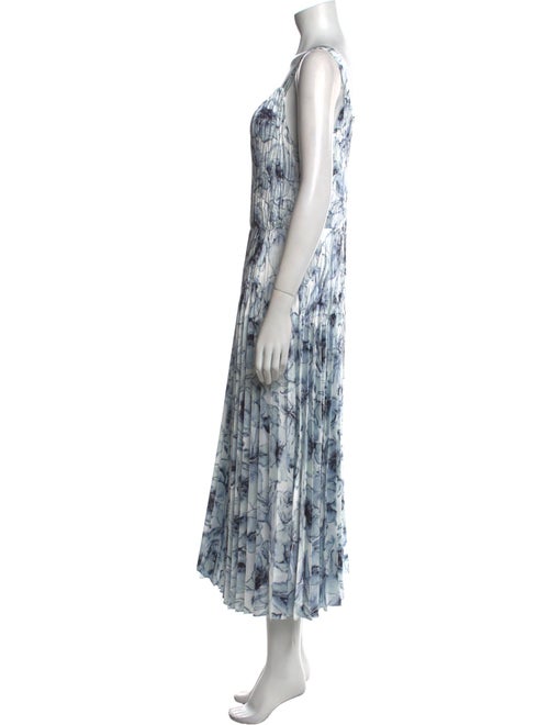 Vince Printed Long Dress