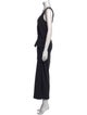 Vince Scoop Neck Long Dress
