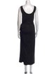 Vince Scoop Neck Long Dress