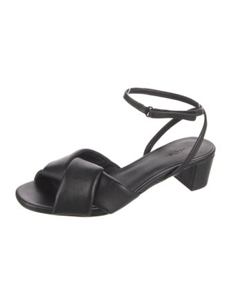 Vince Leather Slingback Sandals