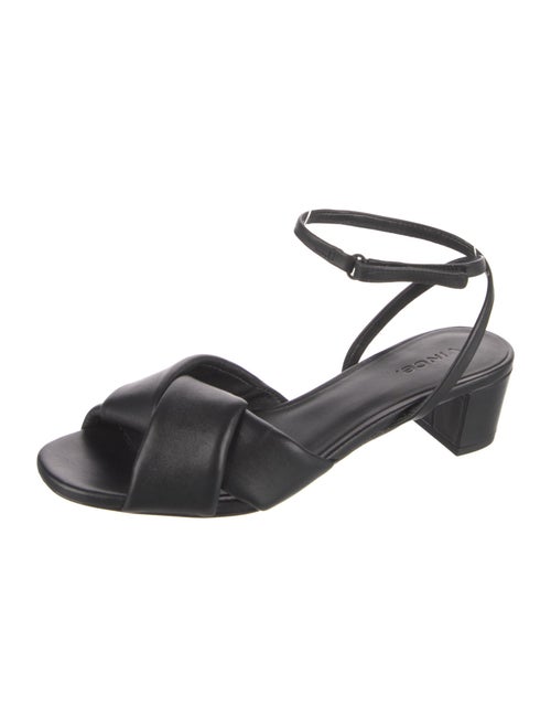 Vince Leather Slingback Sandals