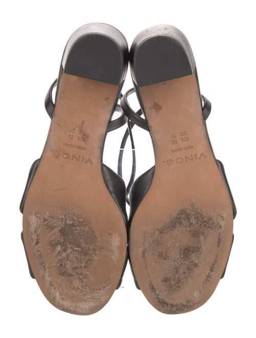 Vince Leather Slingback Sandals
