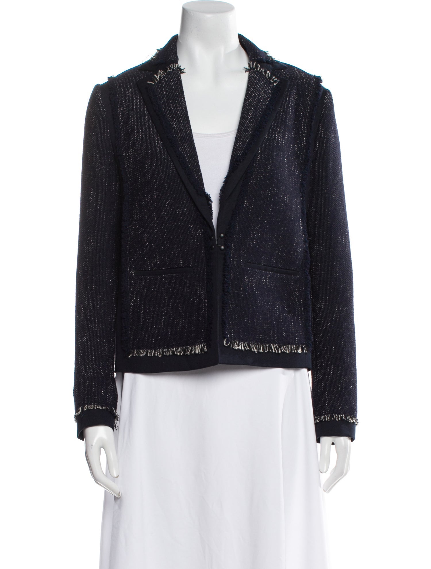 Vince Tweed Pattern Evening Jacket