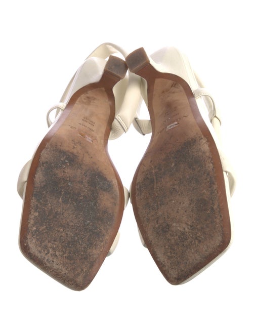 Vince Leather Slingback Sandals