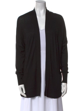 Vince Silk Open Front Sweater