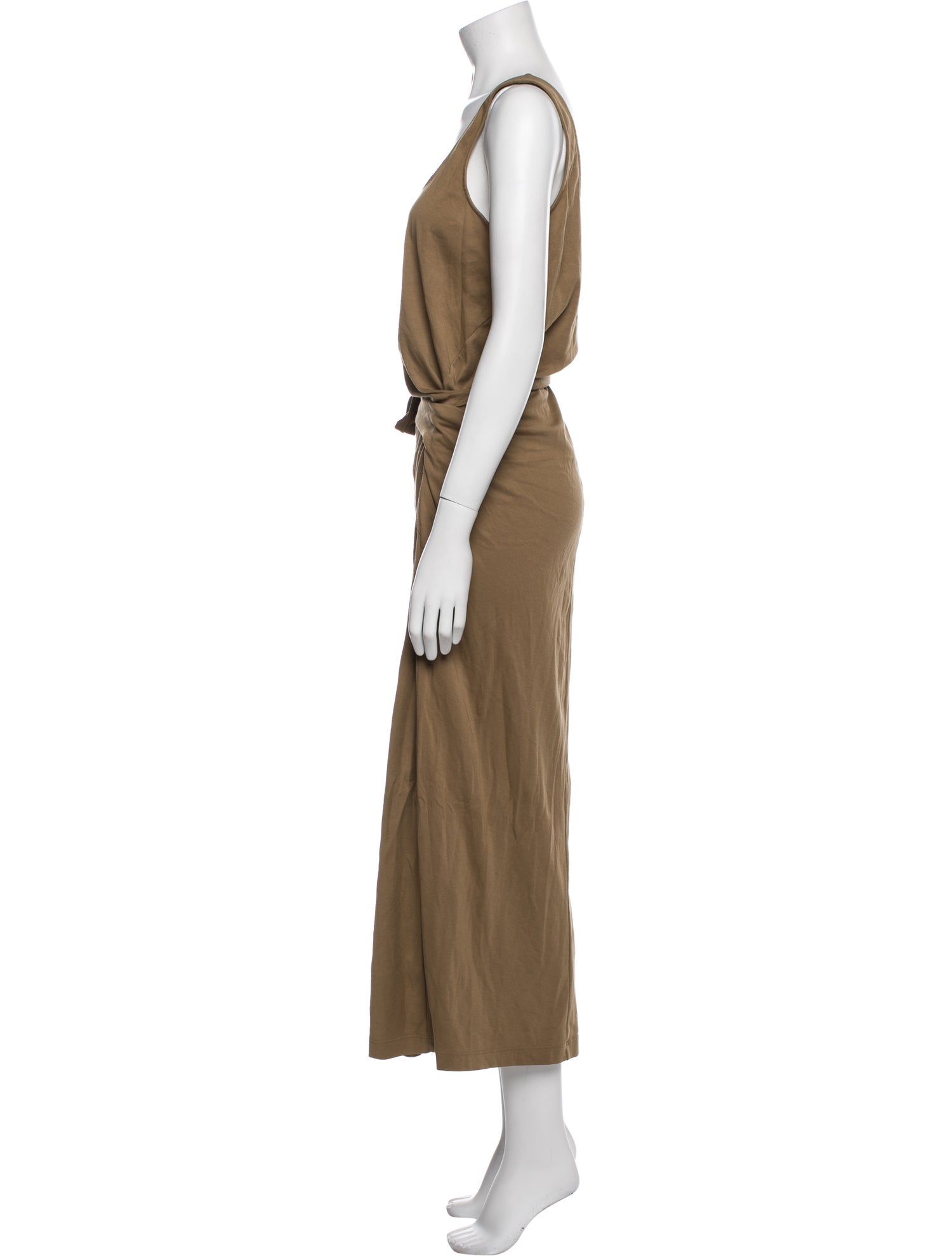 Vince Scoop Neck Long Dress