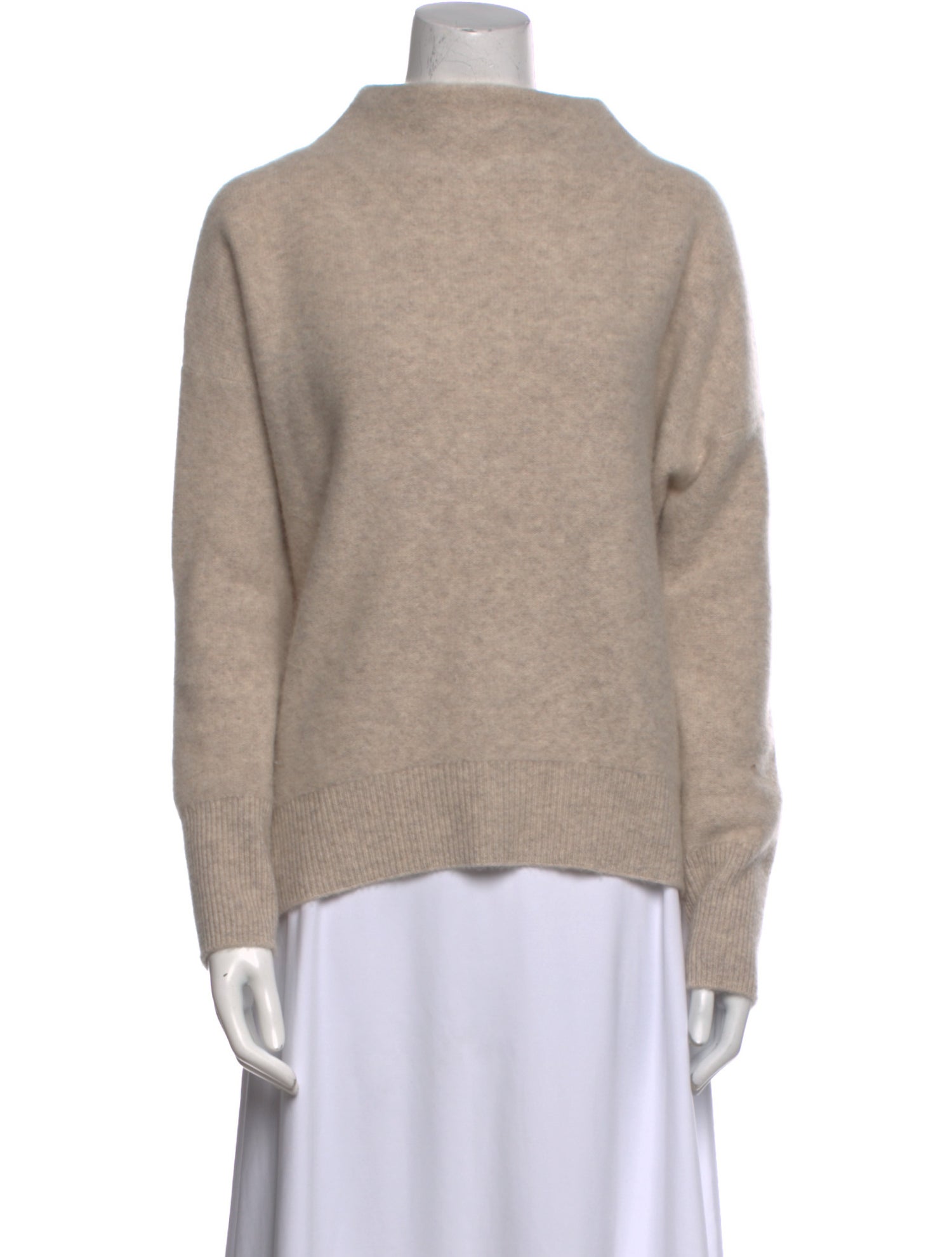 Vince Cashmere Mock Neck Sweater