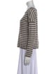 Vince Linen Striped Sweater