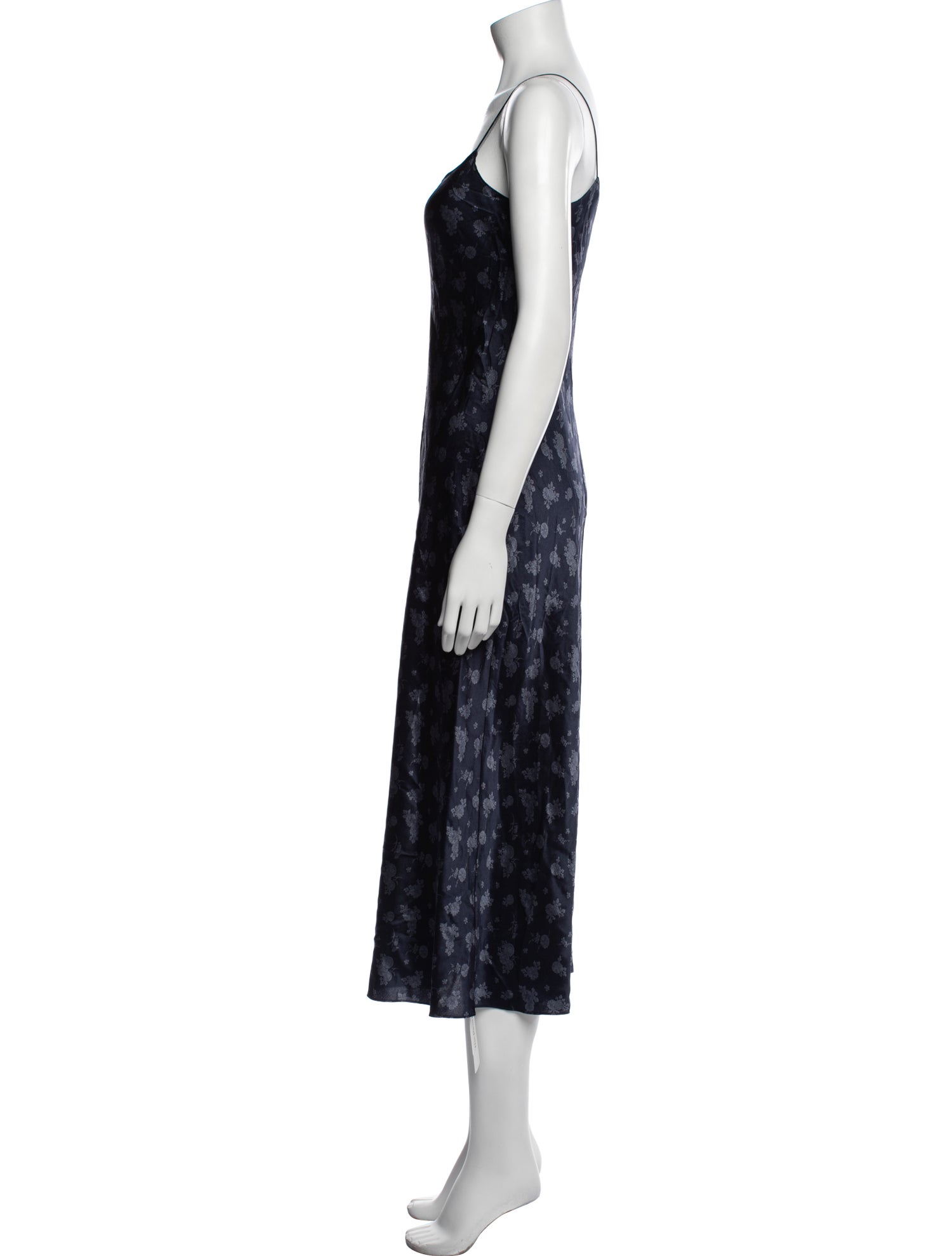 Vince Silk Long Dress