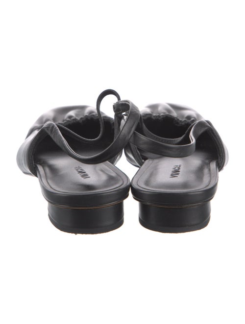 Vince Leather Slingback Flats