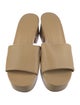 Vince Leather Slides