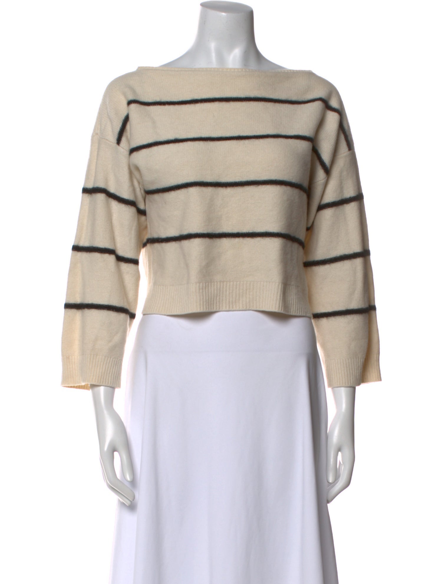 Vince Cashmere Striped Sweater