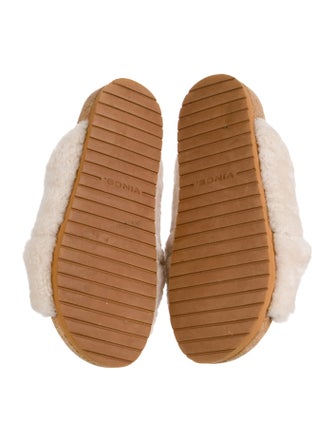 Vince Fur Slides