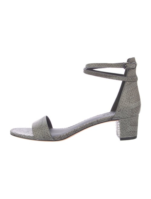 Vince Snakeskin Sandals