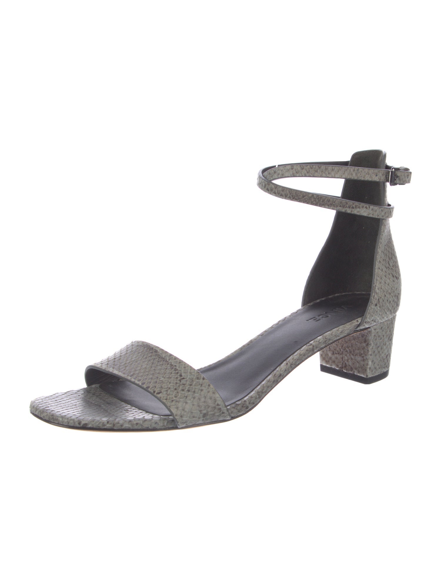 Vince Snakeskin Sandals