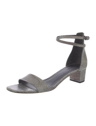 Vince Snakeskin Sandals