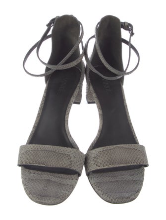 Vince Snakeskin Sandals