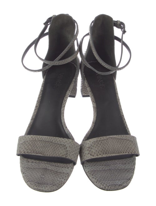 Vince Snakeskin Sandals