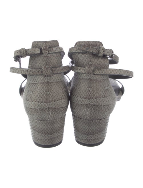 Vince Snakeskin Sandals