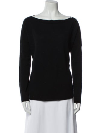 Vince Cashmere Bateau Neckline Sweater