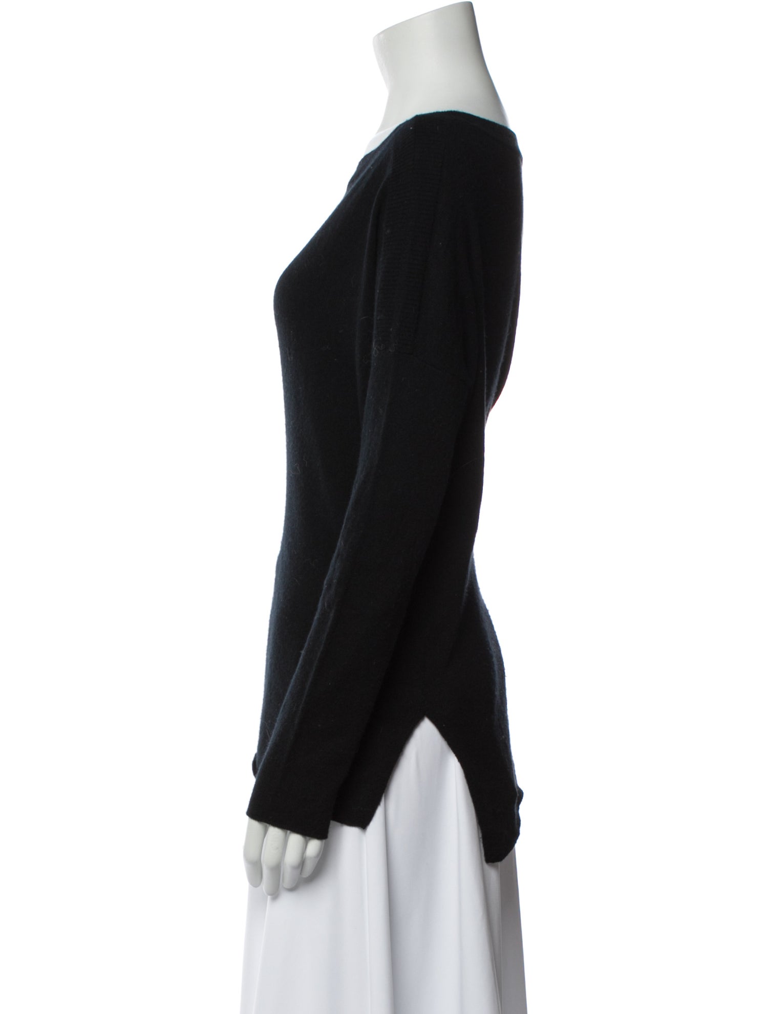 Vince Cashmere Bateau Neckline Sweater