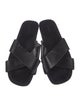 Vince Leather Slides