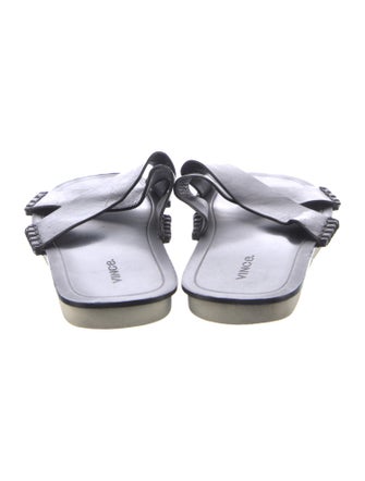 Vince Leather Slides