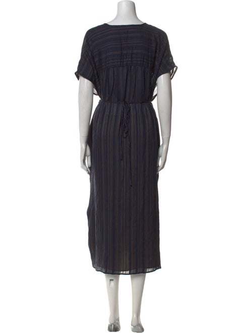 Vince Scoop Neck Long Dress