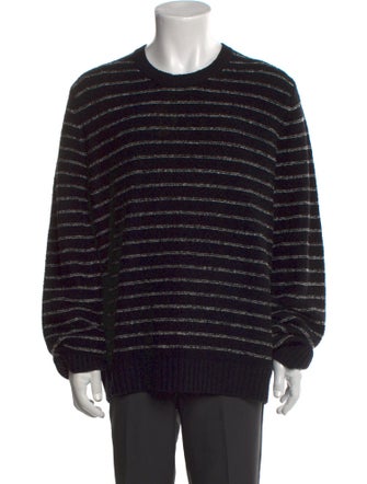Vince Merino Wool Striped Pullover