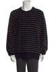 Vince Merino Wool Striped Pullover