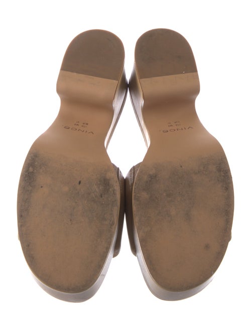 Vince Leather Slides