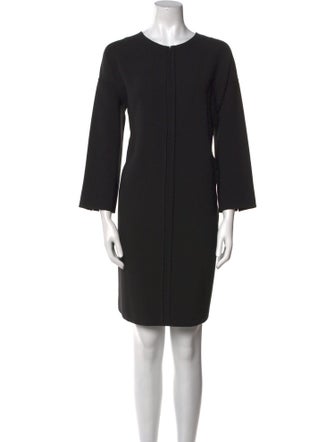 Vince Crew Neck Mini Dress