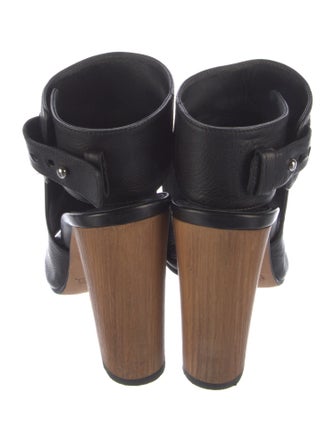 Vince Leather Slingback Sandals