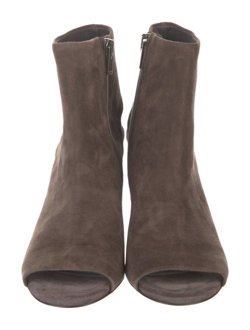 Vince Suede Colorblock Pattern Boots