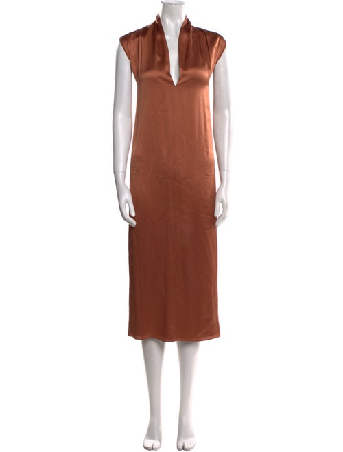 Vince Silk Long Dress