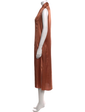 Vince Silk Long Dress