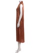 Vince Silk Long Dress