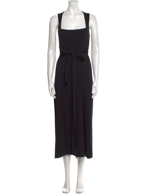 Vince Square Neckline Long Dress