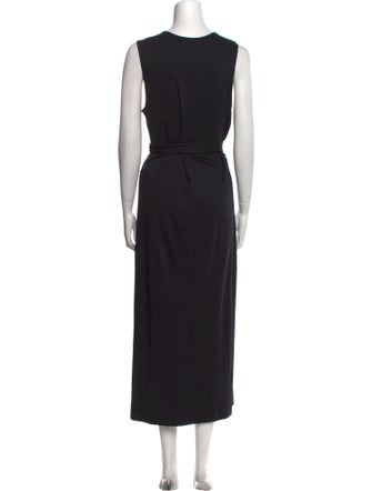 Vince Square Neckline Long Dress